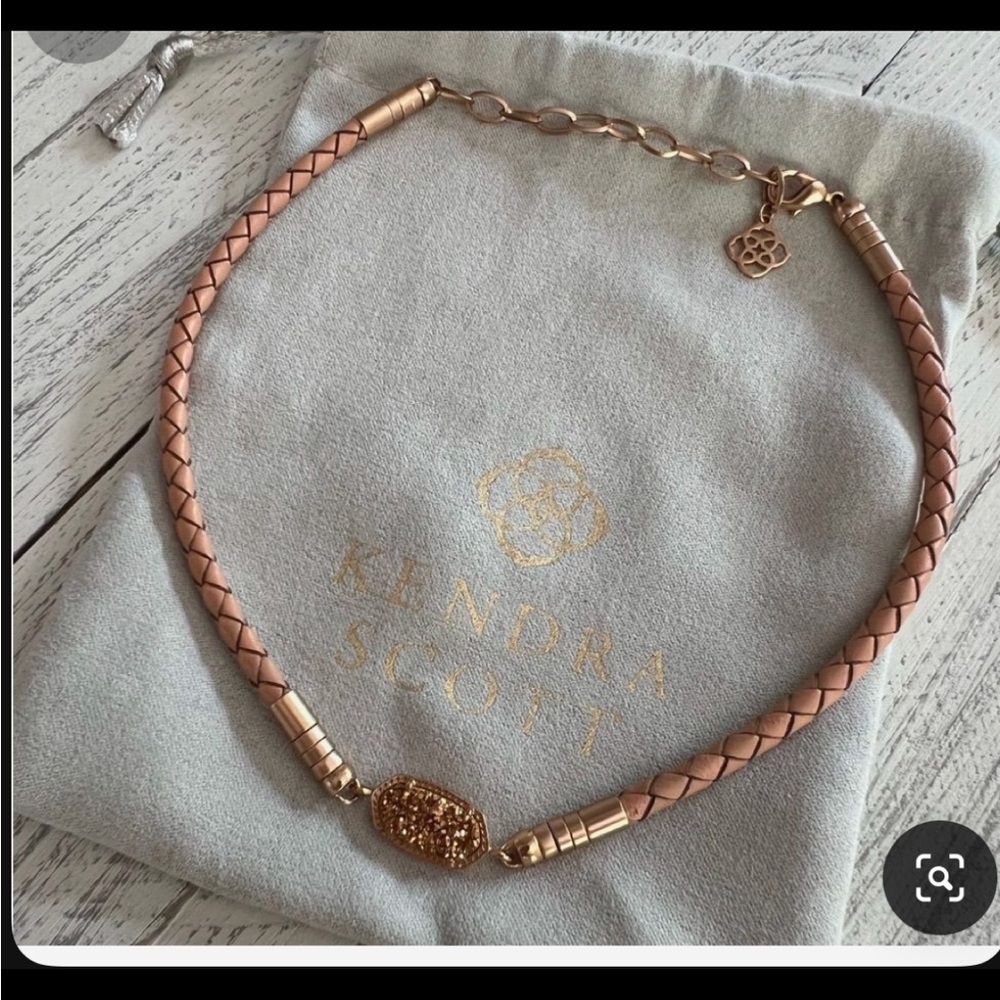 Kendra Scott druzy choker necklace